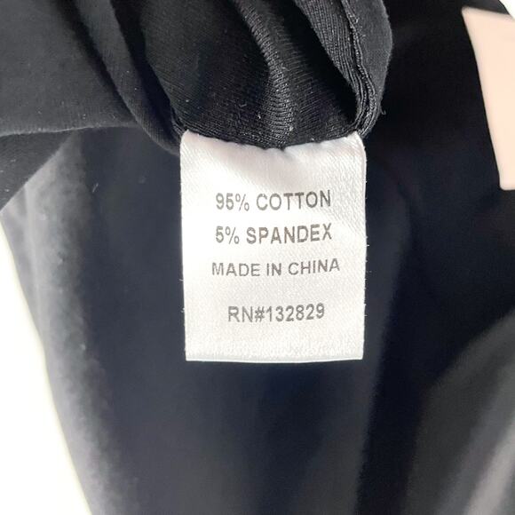 Superdown Katia Cut Out Dress Black Jersey Mini One Long Sleeve Sz L - Picture 10 of 10